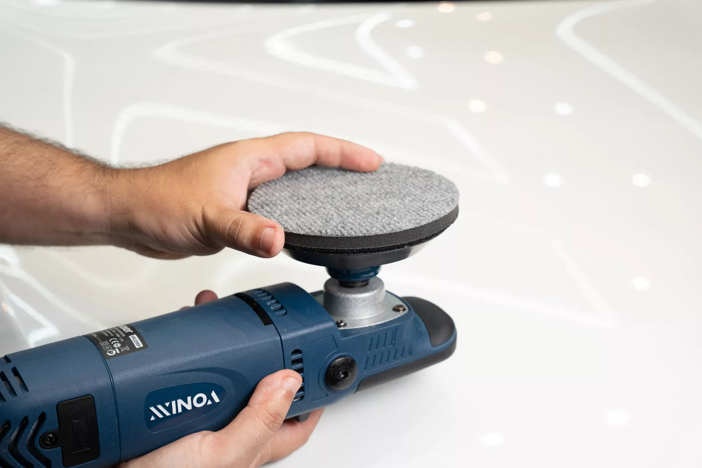 PAD PARA PULIR VIDRIO TIPO CARPETE DE 5"