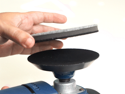 PAD PARA PULIR VIDRIO TIPO CARPETE DE 5"