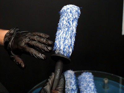 CEPILLO DE MICROFIBRA PARA LIMPIEZA DE AROS