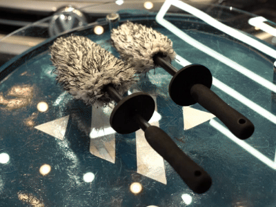 CEPILLO DE LIMPIEZA DE AROS DE MICROFIBRA RECTO