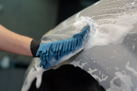 GUANTE DE MICROFIBRA DE DOBLE ACCIÓN