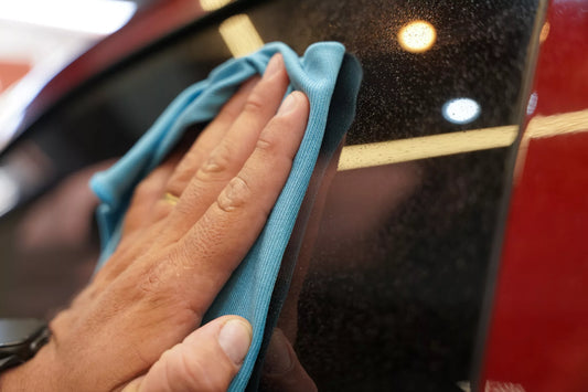 PAÑO DE MICROFIBRA PARA VIDRIO 40 CM x 40 CM 260 GSM