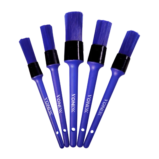 KIT DE 5 PINCELES PARA DETALLADO EXTERIOR