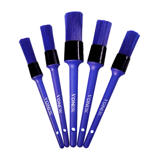 KIT DE 5 PINCELES PARA DETALLADO EXTERIOR