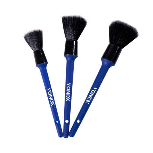 KIT DE 3 PINCELES DE CERDAS ULTRA SUAVES