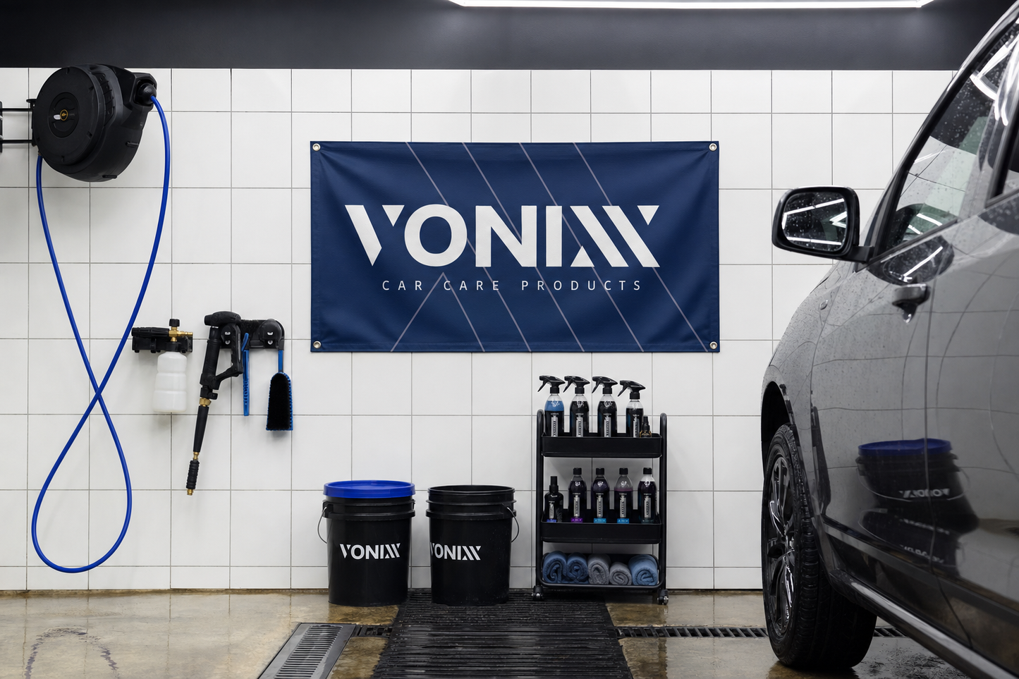 LONA DECORATIVA LOGO VONIXX 100CM X 50CM